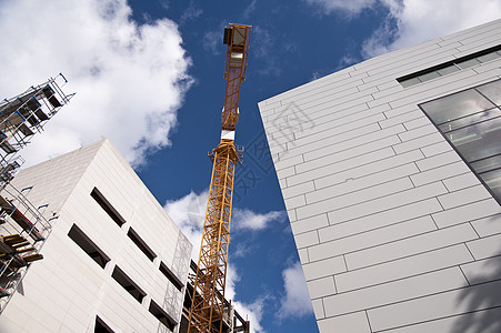 现代建筑房子商业房屋建筑学住房建筑物蓝色天空城市图片