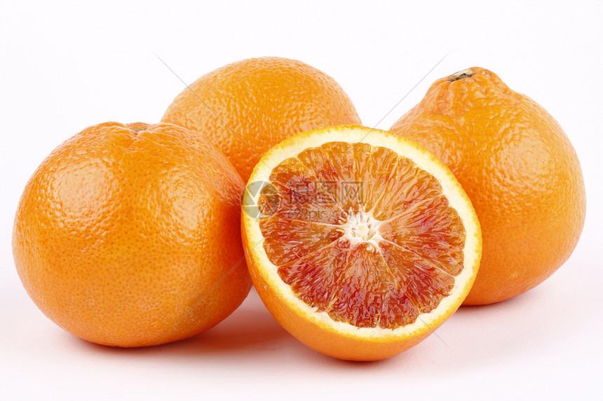 血橙橙子工作室水果白色图片