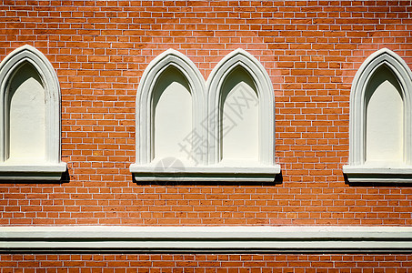 砖砖墙建筑学石头空白建筑窗口红色古董石工框架窗户图片