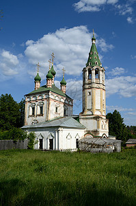Serpukhov镇的三一教会寺庙文化金戒指遗产建筑学地区历史图片