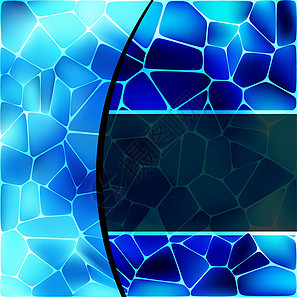 彩色玻璃设计模板 EPS 8大教堂白色工匠蓝色辉光教会精神积木对角线光谱图片