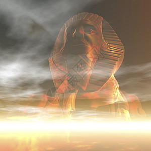 Sphinx 斯芬克斯法老雕像雕塑人面狮身天堂梦想插图球形图片