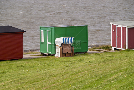 显示器低潮泥滩海岸海滩建筑物潮汐地小木屋房屋小屋天空图片