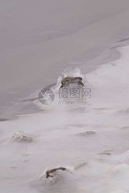 冬季现场季节寒冷地景冻结白色图片