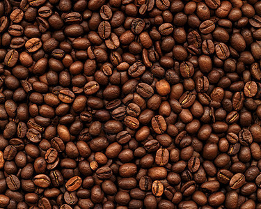 咖啡豆背景颗粒状种子墙纸棕色咖啡店香味粮食黑色芳香食物图片