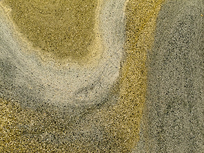 迭层沙石沉积岩平滑表面沉淀圆形沉积结晶夹杂物分层水晶地球矿物石头图片