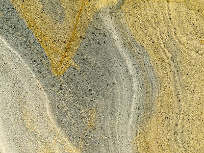 迭层沙石沉积岩平滑表面棕色矿物圆形马赛克结晶分数沉淀地球岩石砂岩图片