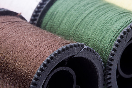 线索的宏针织缝纫生产织物工艺工具筒管棉布维修纤维图片