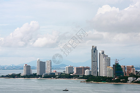 泰国巴塔亚市首都酒店建筑学空气海洋旅游假期街道旅行城市图片