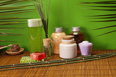 斯帕和美 芳香和油浴室护理生活蜡烛绿色化妆品液体肥皂温泉瓶子图片