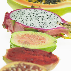 热带热带水果食物情调静物维生素内饰异国食品插图营养图片