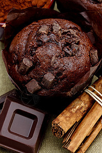 松饼巧克力美食饼干面包家庭食物甜点糕点棕色蛋糕图片