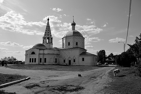 Serpukhov市三一大教堂历史大教堂建筑学金戒指教会文化地区遗产寺庙图片