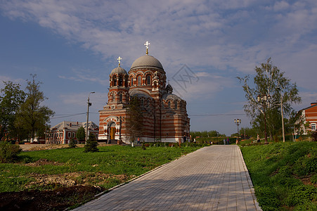 舒洛沃村三一教会历史中心城市宗教地区遗产建筑学区域对象图片