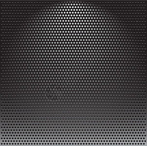 金属烤炉圆形墙纸插图网格灰色技术材料音乐黑色正方形图片