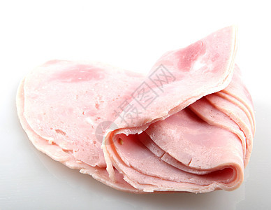 火腿切片午餐猪肉烹饪食物熟食工作室熏制香菜美食营养图片
