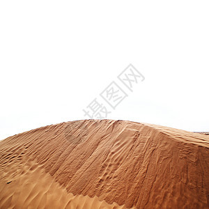 沙漠景观中的沙丘图片