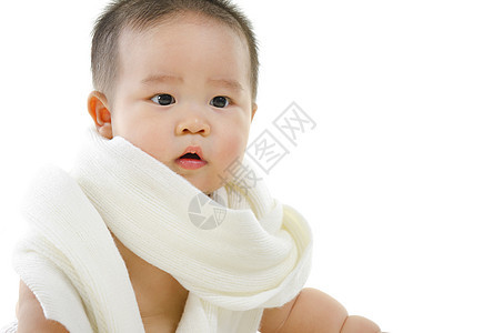 亚洲亚洲婴儿育儿童年毯子儿子平底锅男性白色男生胸部身体图片