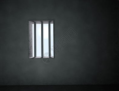 监狱内细胞安全法律自由窗户入口酒吧刑事犯罪插图图片