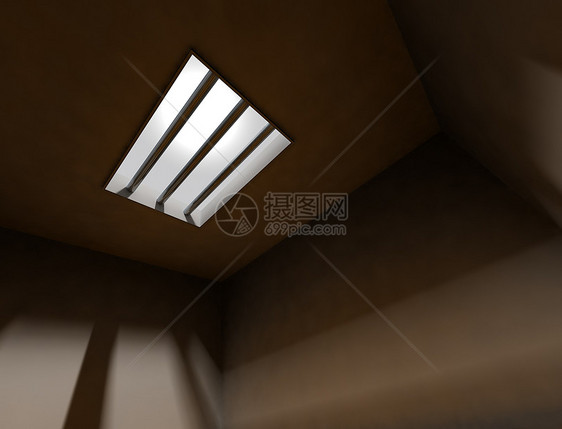 监狱内房间酒吧安全建筑窗户入口法律细胞插图自由图片