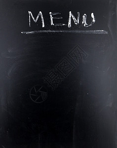 空白黑板菜单白色食物甜点展示粉笔午餐木头框架餐厅酒吧图片