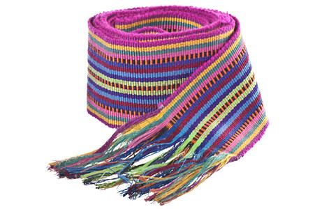 编织的带带色线背景图片