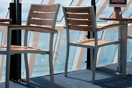 座位和表格建筑学装饰奢华餐厅玻璃木头风格家具椅子房间图片