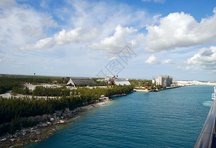 与海滩的交接海岸线岩石假期海洋背景图片