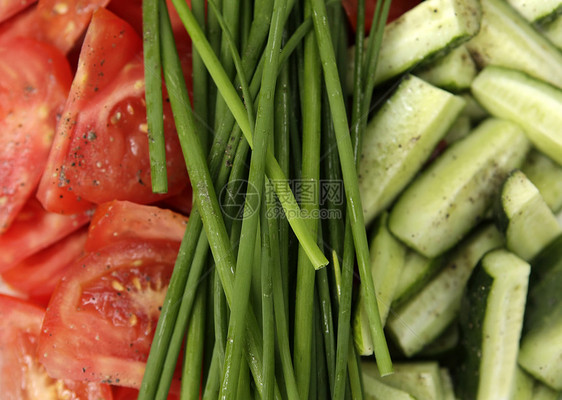 蔬菜沙拉洋葱厨房吸引力肉质重量食品黄瓜花园种子图片