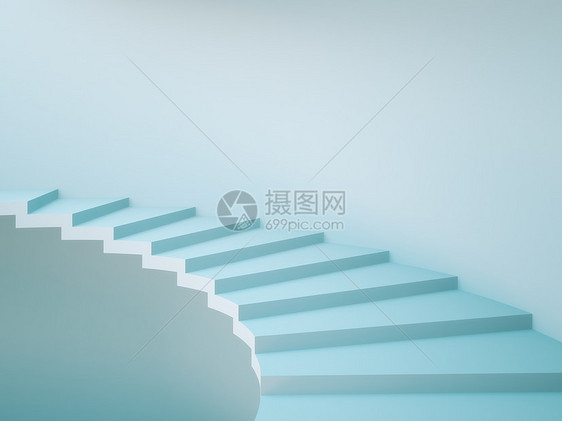 楼梯螺旋脚步梯子插图入口商业建筑学生活蓝色房子图片