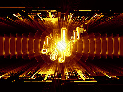 健全能源的波动音乐会网格墙纸海浪几何学作品信号溪流橙子水平图片