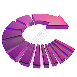紫圆箭图片