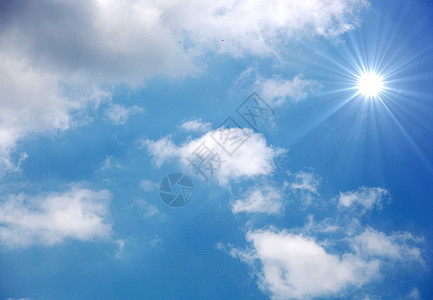 阳光天空背景全球臭氧宗教紫外线靛青多云耀斑季节性射线预报图片