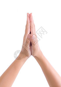 举手敬礼宗教感激瑜伽仪式知识上帝手势精神祷告怜悯图片