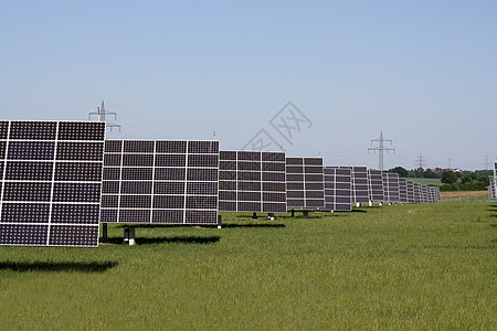 各行中的太阳能发电厂建筑细胞创新技术回收集电极光伏太阳力量控制板图片
