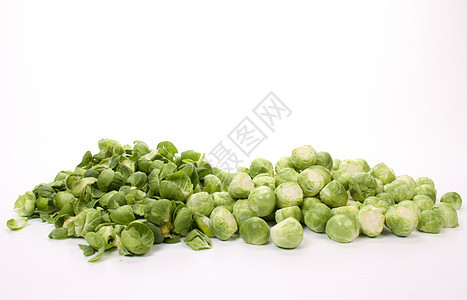 布鲁塞尔的芽食物蔬菜烹饪球芽甘蓝水果白色图片