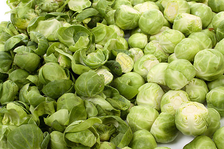 贝壳芽食物甘蓝蔬菜烹饪球芽白色水果图片