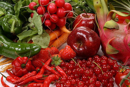 水果和蔬菜白色萝卜寒冷辣椒食物浆果肋骨烹饪图片