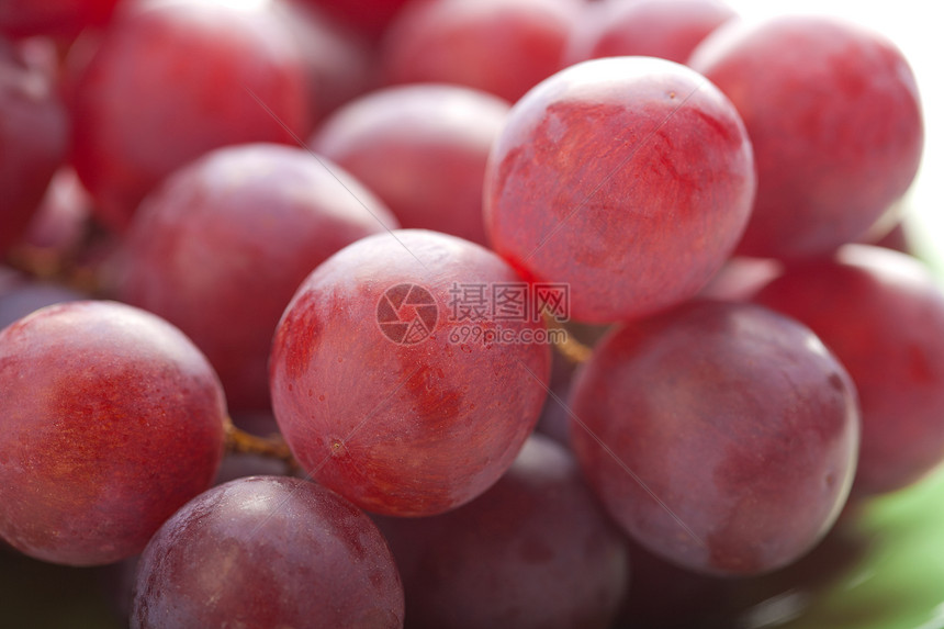 成熟葡萄营养宏观诱惑甜点水果食物饮食果汁季节红宝石图片