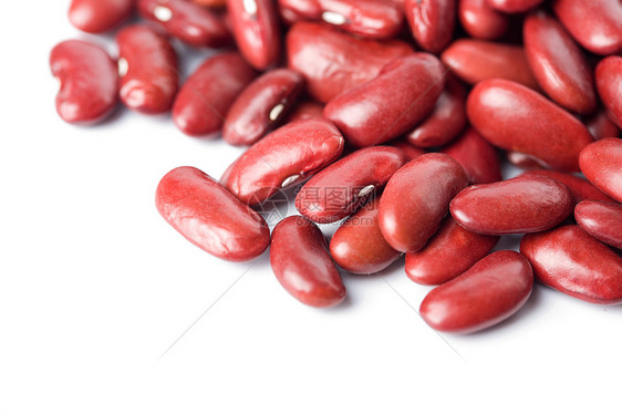 与世隔绝的红海藻豆饮食杂货店营养收成宏观植物框架红色扁豆食物图片