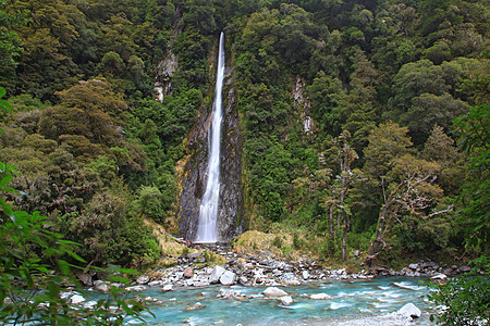 下山小溪 新西兰图片