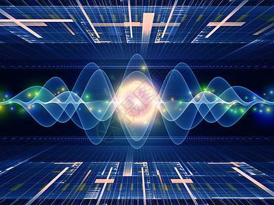 技术灯几何学水平活力网格速度运动作品海浪墙纸信号图片