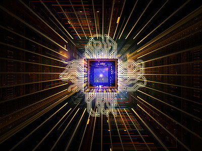 数字处理器可视化电脑网络网格理器电路信号正方形墙纸星云几何学图片