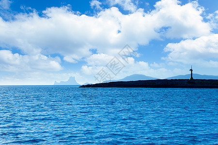 以加斯塔比岛为主的岛屿埃斯帕多尔胰岛波浪天空海洋海岸小岛假期蓝色灯塔旅行图片