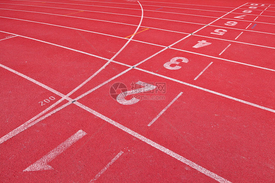 赛道行道竞争场地橡皮比赛车道锦标赛体育场短跑运动精加工图片