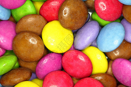 彩色糖果食物巧克力水平红色橙子活力气泡着色剂彩虹白色图片