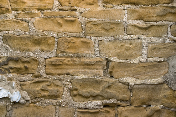 墙壁石头黄色护岸水平城市水泥纹理石匠黏土建筑图片