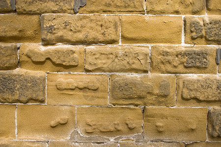 砖墙护岸城市石墙黏土纹理石头黄色瓦砾石方建筑图片