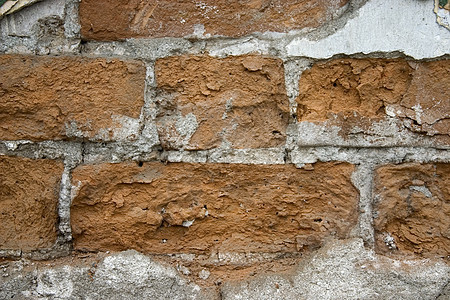 旧砖墙风化积木墙壁斑点石方水平建筑师石头纹理黏土图片