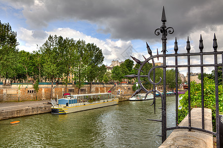 塞纳河 法国巴黎图片